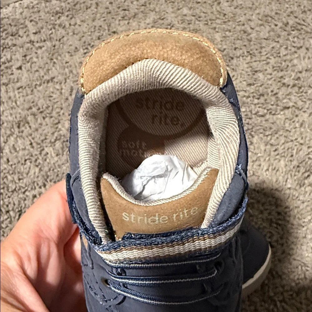 Stride Rite New Navy Toddler Shoes - Picture 4 of 7